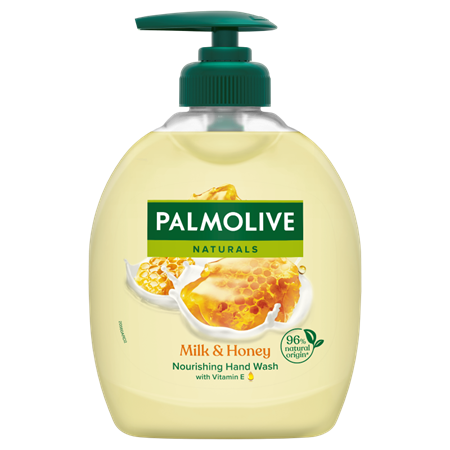 Palmolive Tvål Milk&Honey Pump 12x300ml