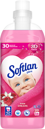 Softlan Sköljmedel Pink Dreams 12x1000ml