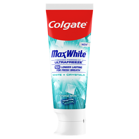 Colgate Tandkräm Max White Crystals 12x75 ml
