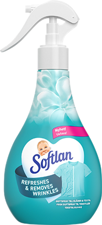 Softlan Textilspray Refreshes & Removes Wrinkles 10x300ml