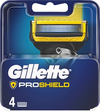 Gillette Blades Male Fusion Proshield manual 10x4-p