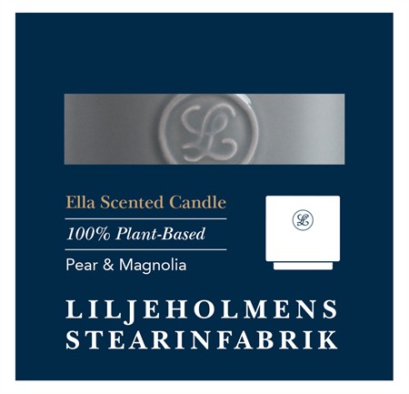 Liljeholmens Doftljus Ella Ljusgrå 6x1-p