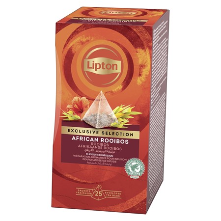 Lipton Pyramid Rooibos Infusion Tea 6x25-p
