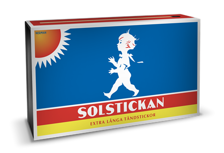 Solstickan Extra Långa tändstickor 1x30askar