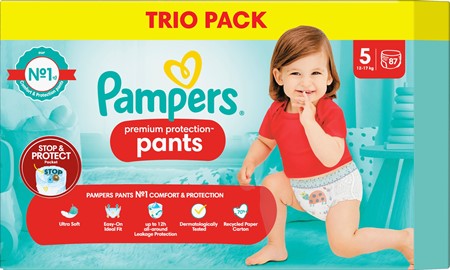 Pampers Premium Prot. Pants S5 12-17 kg 1x87-p MB