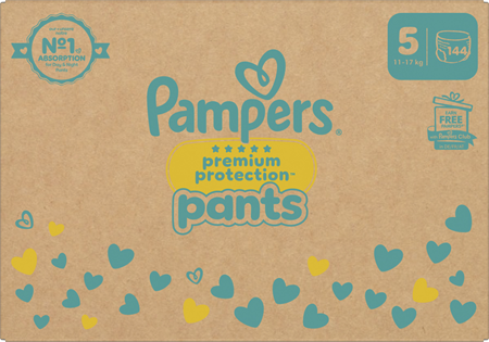 Pampers Premium Protection Pants S5 11-17kg 1x144-p