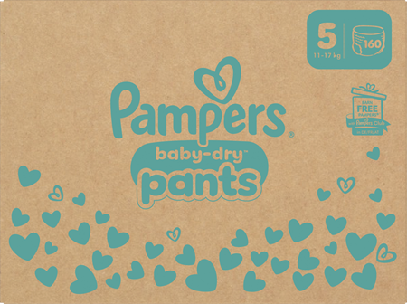 Pampers Baby Dry Pants S5 11-17kg MSB 1x160-p