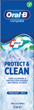 Oral-B tandkräm complete protect & clean