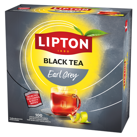 Lipton Earl grey te i storpack