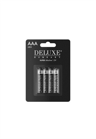 Deluxe AAA Batteri 1,5V 16x4-pack