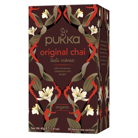 Pukka Svart Te Original Chai EKO 4x20-p
