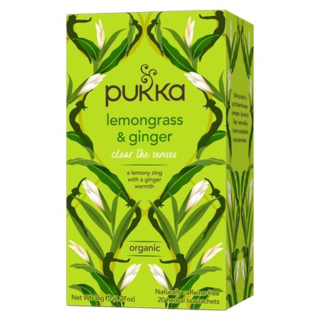 Pukka Örtte Lemongrass & Ginger EKO 4x20-p