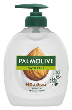 Palmolive Tvål Milk&Almond Pump 12x300ml