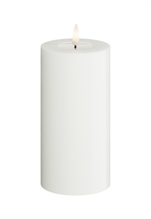 Deluxe Blockljus LED Vit 7,5x15 cm 1x1-p