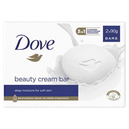 Dove Original Bar Soap 2x90g
